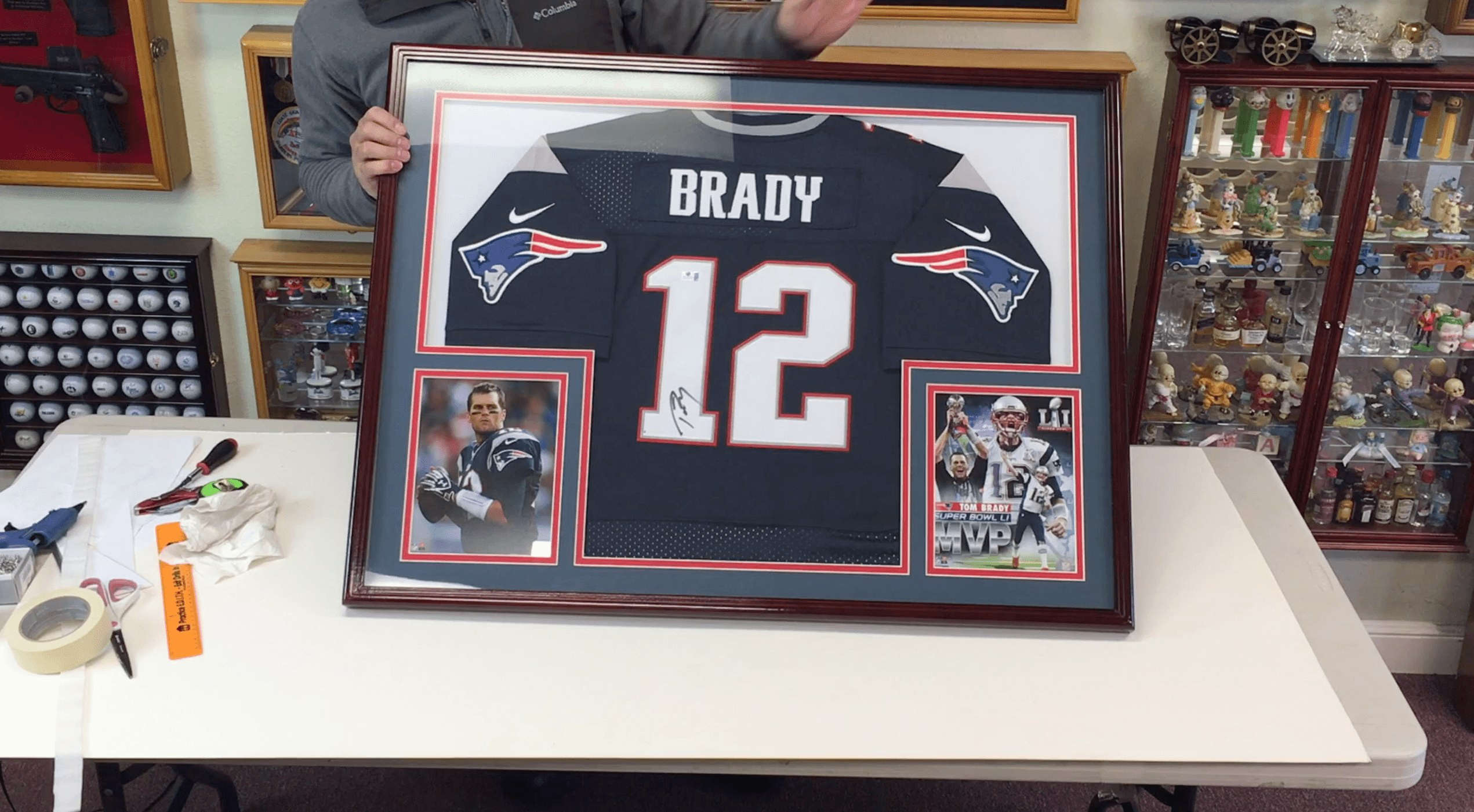 How to Frame a Football Jersey (Condensed) 