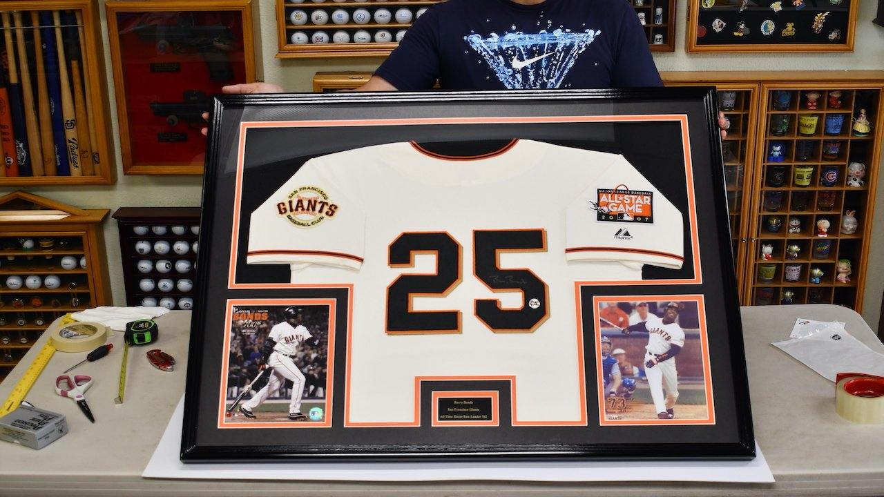 How to Frame a Baseball Jersey