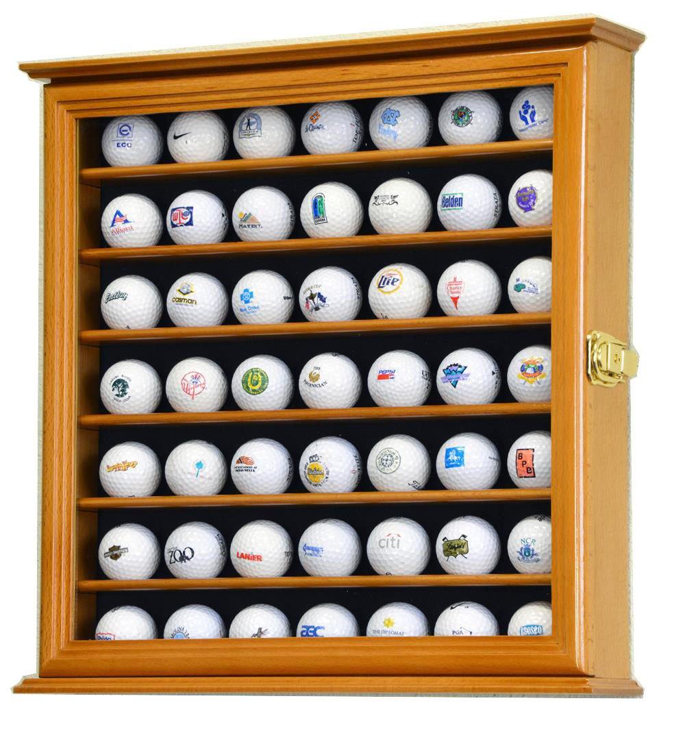 Golf tournament cheapest balls display case, glass door