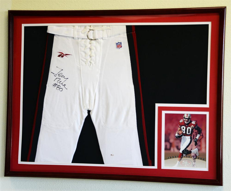 Football Jersey Framing - High School+ Age/Size - Beautiful High End Display