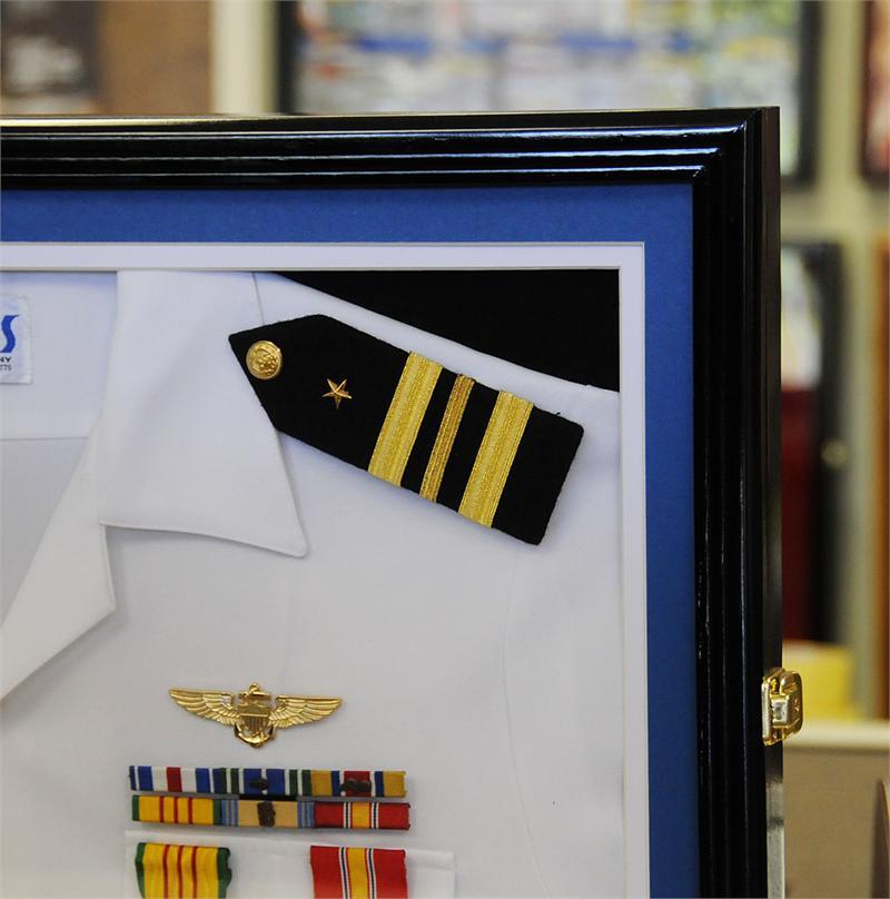 Deep Shadow Box Medal and Patch Display Case