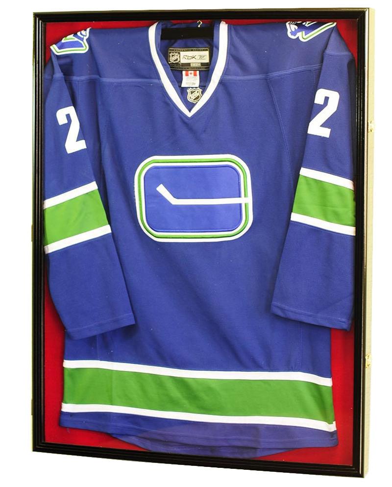  NHL Hockey Jersey Display Case Cabinet- w/ 98% UV